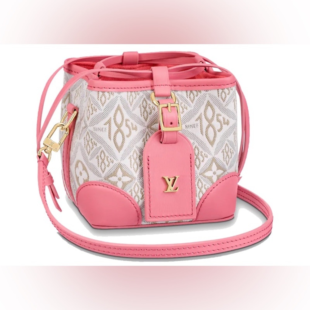 Louis Vuitton Mini Noe Pink 1854 Crossbody Bucket Bag